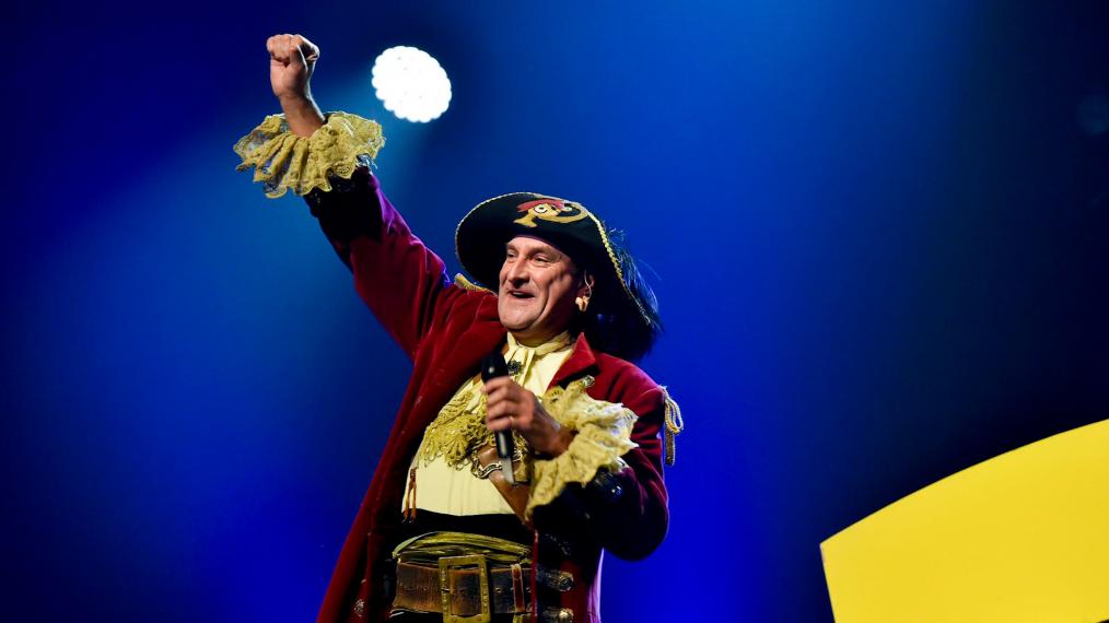 Peter Van de Velde als Piet Piraat