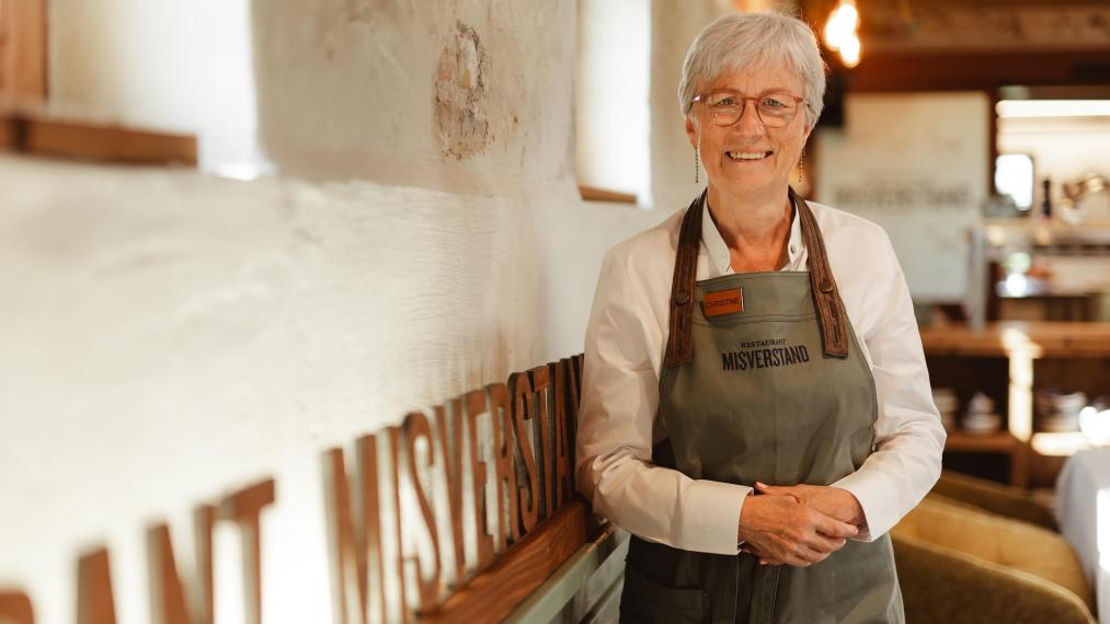 Christine uit Restaurant Misverstand