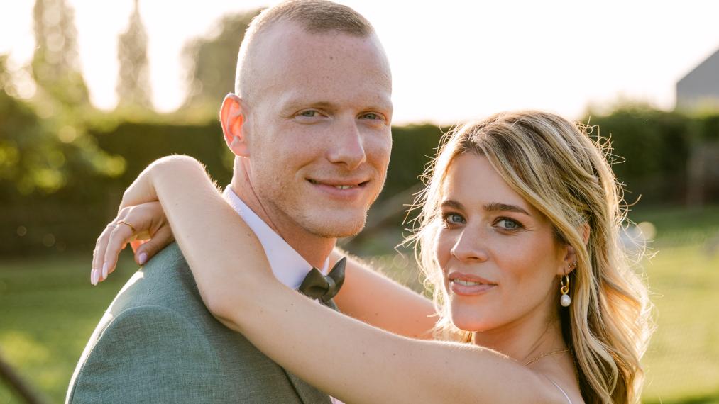 Elke Van Wanghe en Denzel Van der Vloet uit Blind Getrouwd 2026