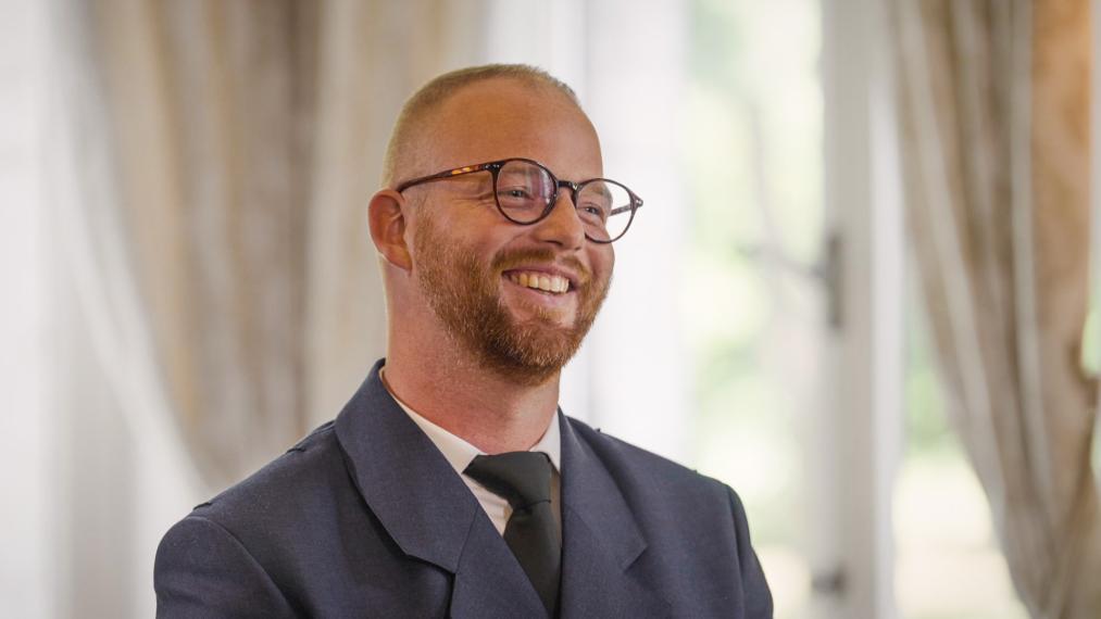 Ian Slootmans in Blind Getrouwd