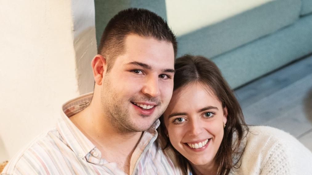 Yarne en Joline uit Blind Getrouwd