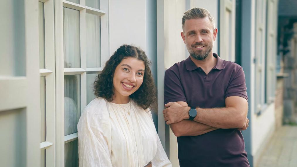 Gaëlle Goubau en Maarten Cox