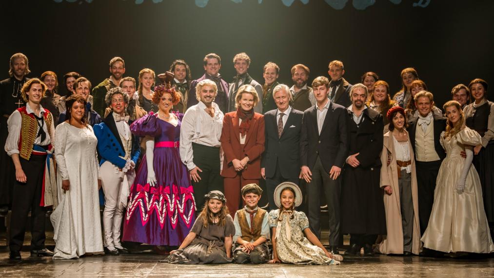 Vorstenpaar bij Les Misérables