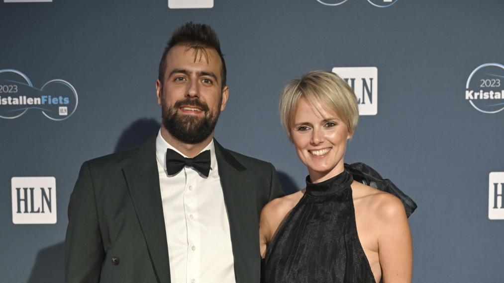 Stephanie Clerckx en man Philip