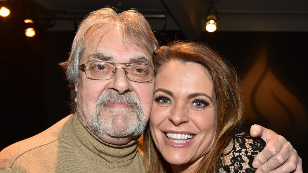 Karen Damen met haar vader