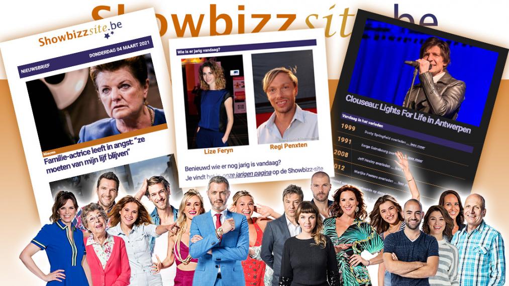 showbizzsite-nieuwsbrief