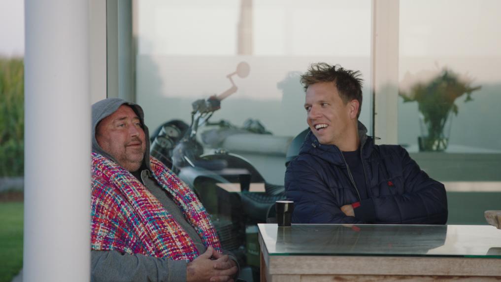 James Cooke en Wouter in Leef