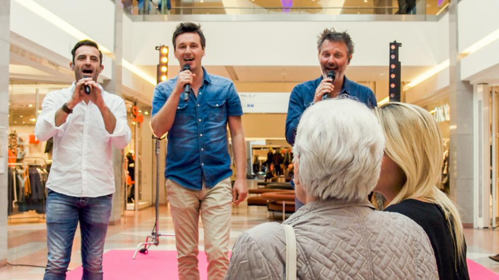 Gunther Levi, Chris Van Tongelen, Davy Gilles ofwel De Romeo's