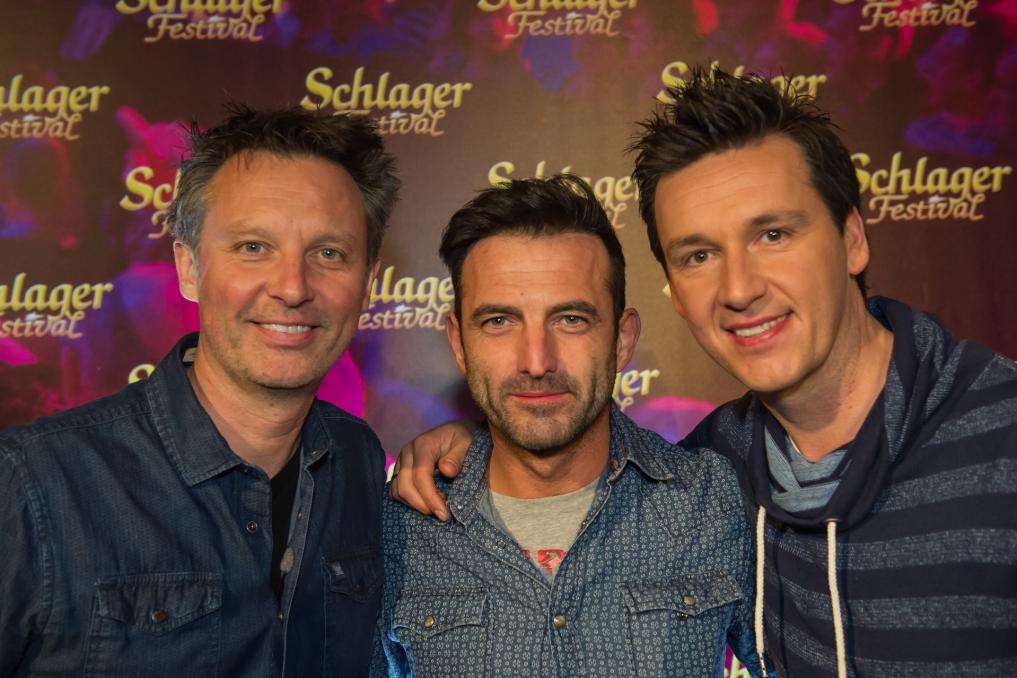 Chris Van Tongelen, Gunther Levi en Davy Gilles van De Romeo's