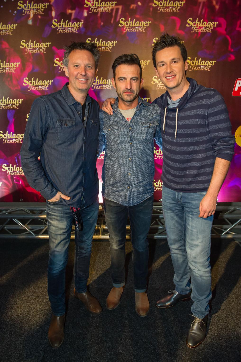 Chris Van Tongelen, Gunther Levi en Davy Gilles van De Romeo's