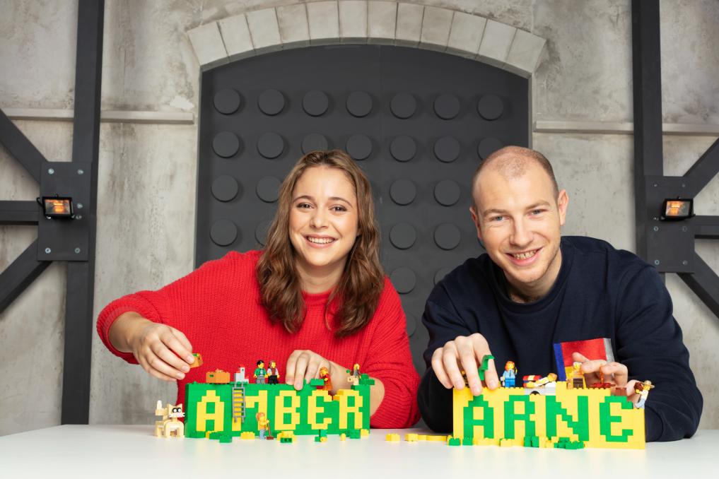 Lego Masters 2021: Amber en Arne