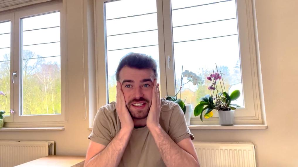 Senne in Blind Gesprongen