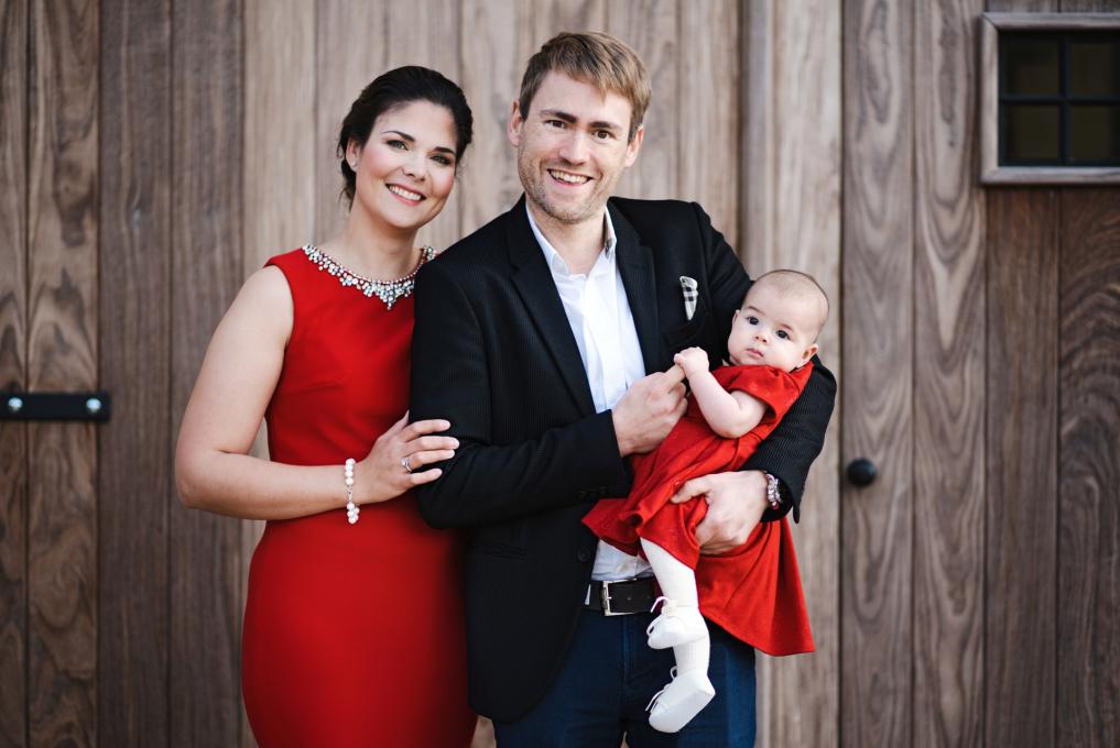 Nicolas De Bruyn, Sarah en dochter Elisabeth uit The Sky Is The Limit