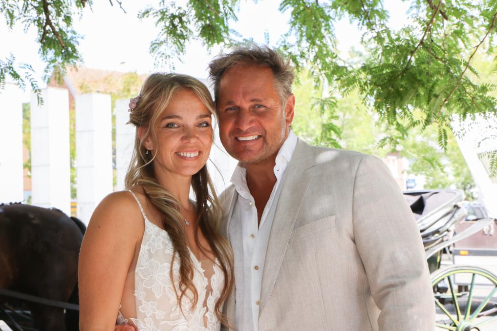 20220715 Huwelijk Elke Taelman met Doran