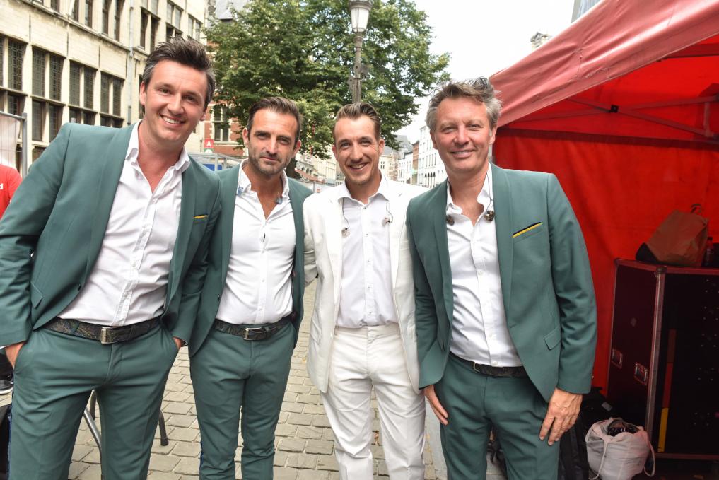 De Romeo’s, Davy Gilles, Gunther Levi, Andy Peelman, Chris Van Tongelen