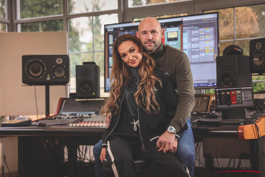 Miss België Chayenne Van Aarle en Nicolas Geniets