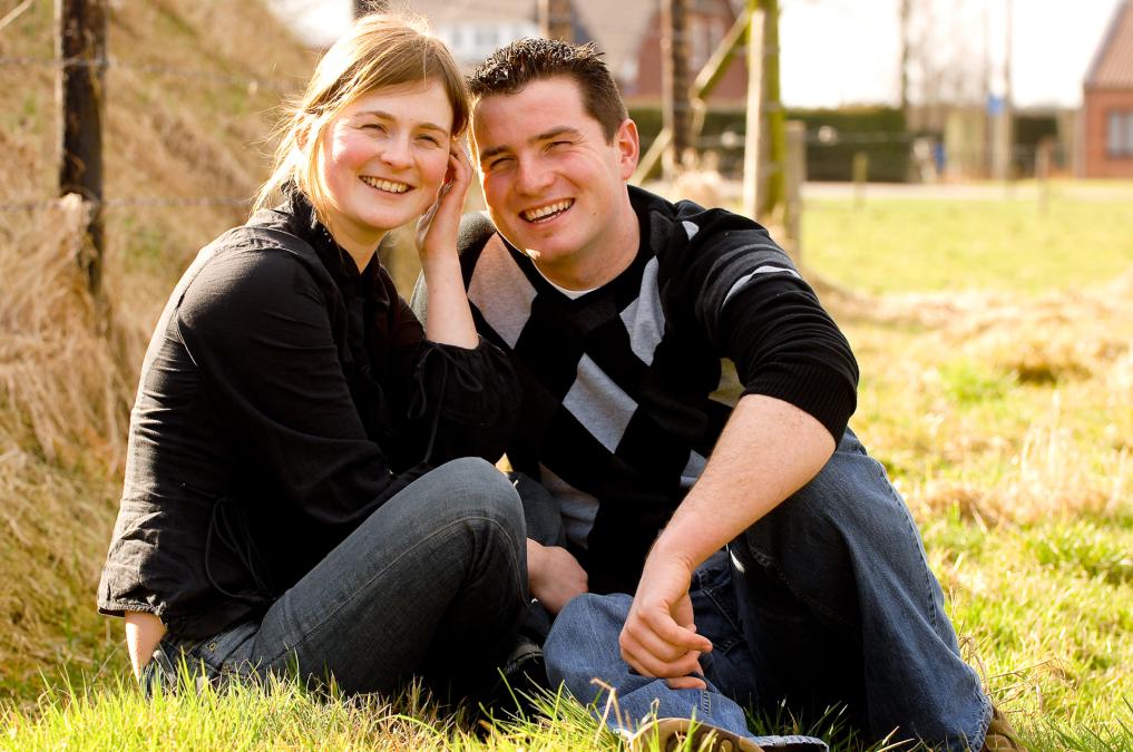 Olivier Smets en Marie-Harry Willems uit Boer Zkt Vrouw