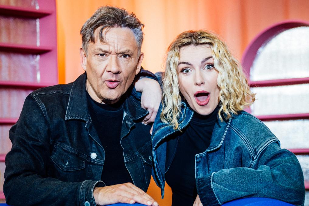 Bart Peeters en Gloria Monserez