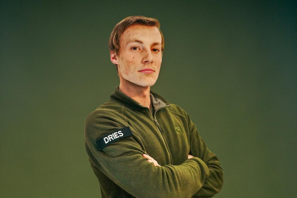 Dries Borstlap uit Kamp Waes