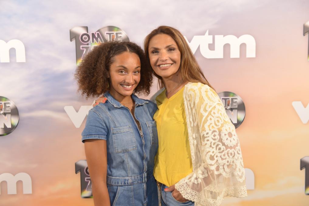 Gina Brondeel van X-Session met haar dochter