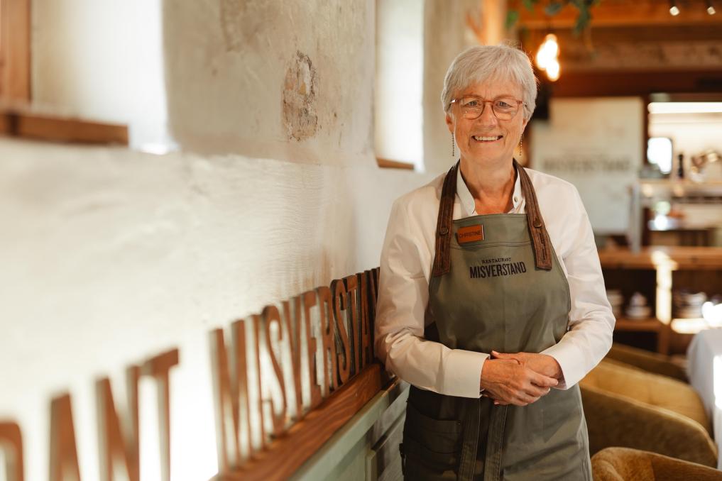 Christine uit Restaurant Misverstand