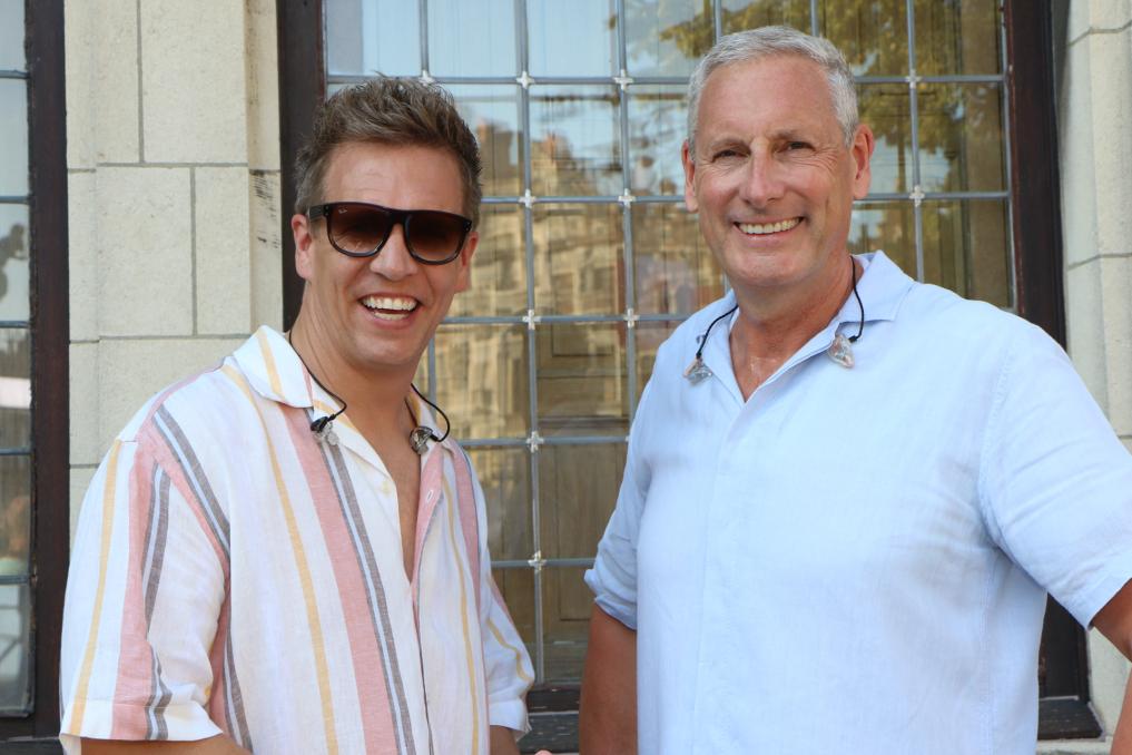 James Cooke en Gert Verhulst
