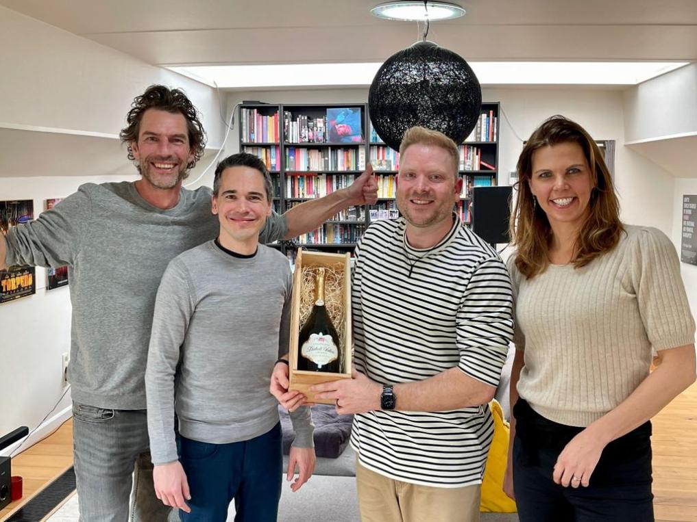 Dave Heuten, Hendrik Verthé, Kobe van Steenberghe, Manon van der Hoek