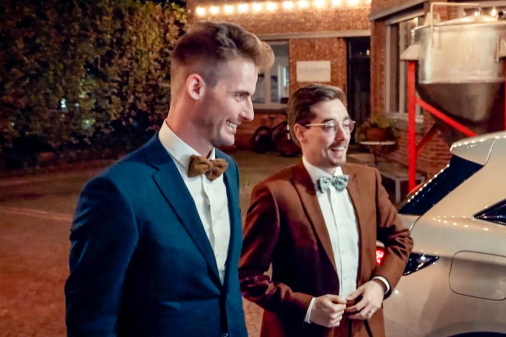 Lorenzo Warie en Sil Poppe uit Blind Getrouwd