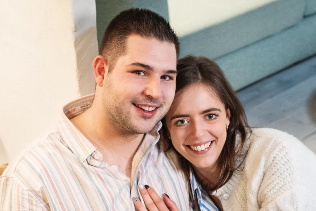 Yarne en Joline uit Blind Getrouwd