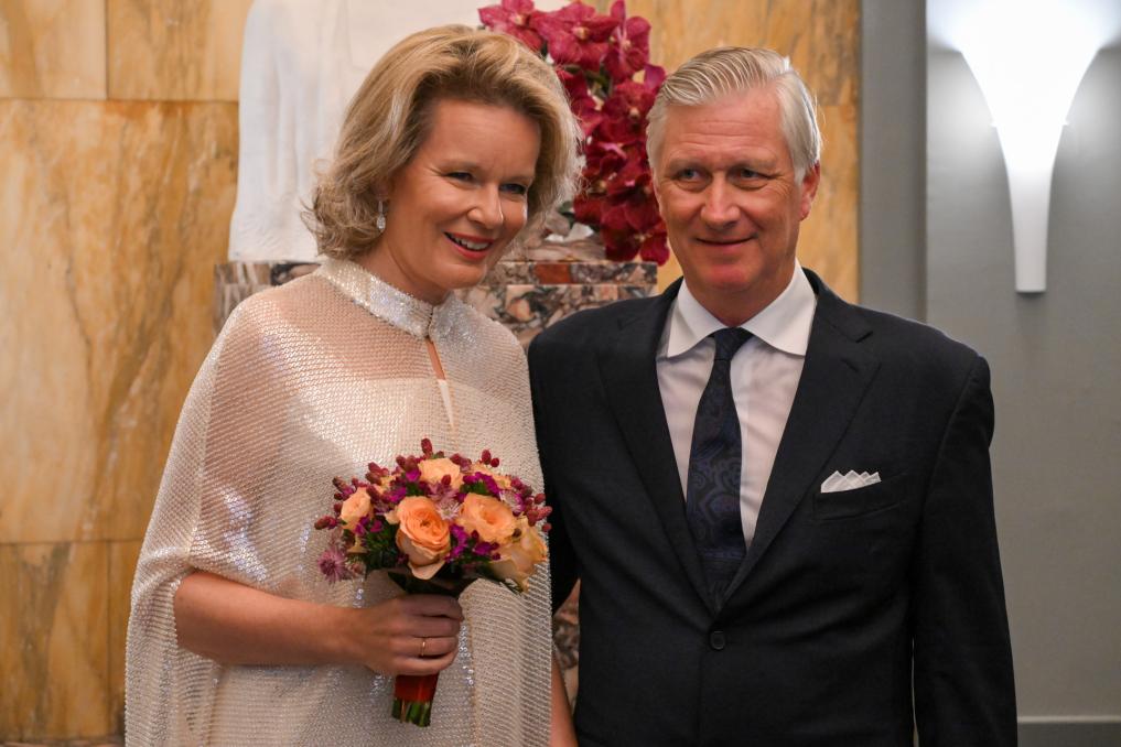 Koningin Mathilde, koning Filip