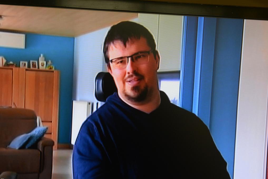 Sasker Van de Ven in VTM NIEUWS