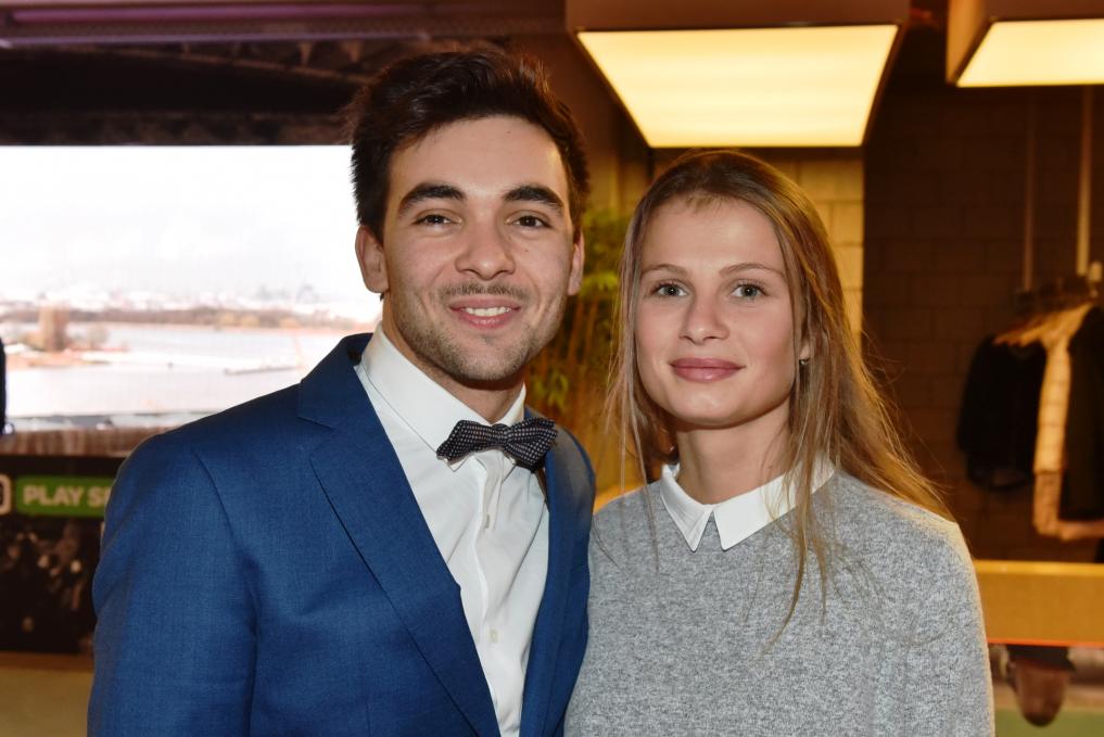 Mathias Vergels en Julie Houtman