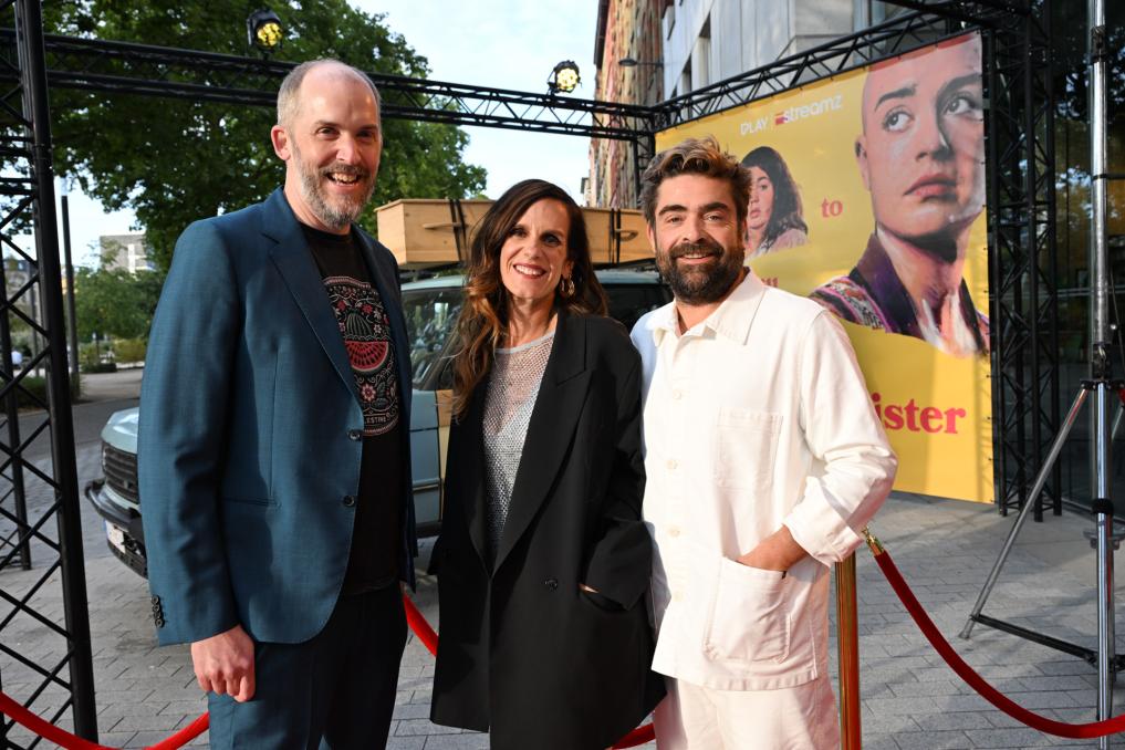 Jonas Geirnaert, Pedro Elias en Evelien Broekaert