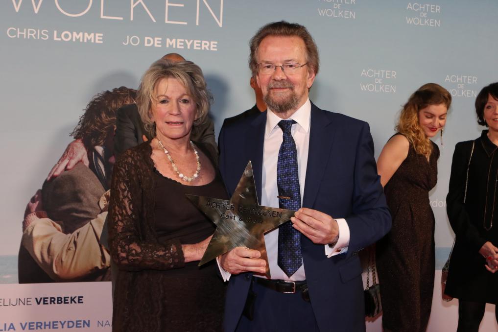 Chris Lomme en Jo De Meyere in Achter De Wolken