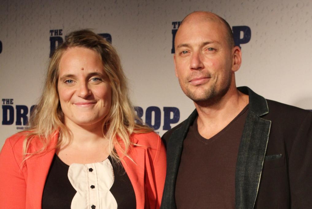 Ruth Beeckmans en haar overleden man Gary