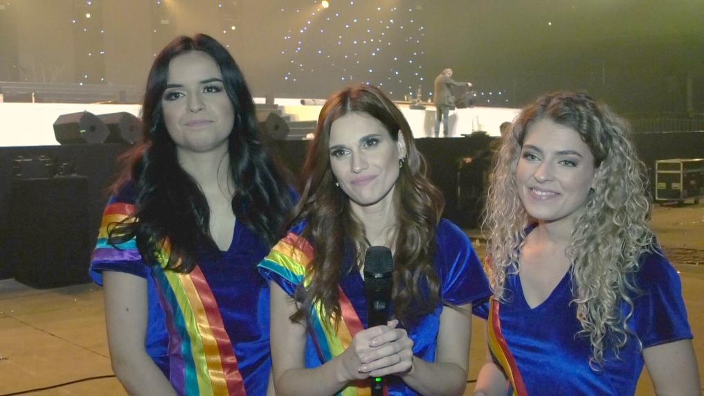 Marthe De Pillecyn, Hanne Verbruggen en Julia Boschman van K3