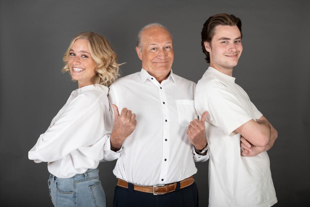 Julie Vermeire, Jacques Vermeire en Maxime Vermeire