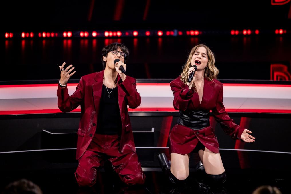 Luka & Justin (Aqua Riyaz) uit 'Sing Again' VTM