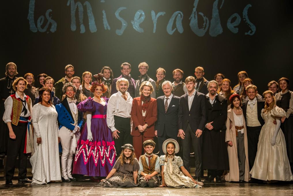 Vorstenpaar bij Les Misérables
