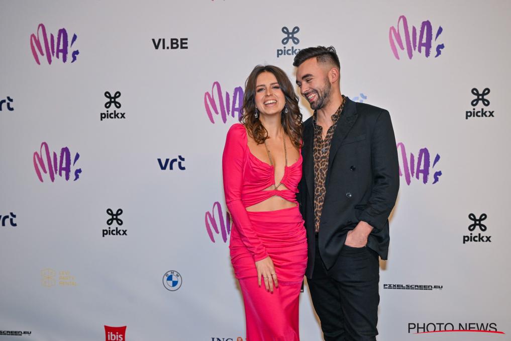 Mathias Vergels en Lynn Van den Broeck