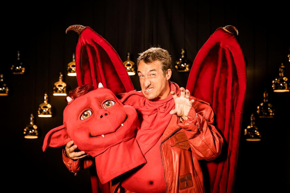 Andy Peelman als Duiveltje in The Masked Singer