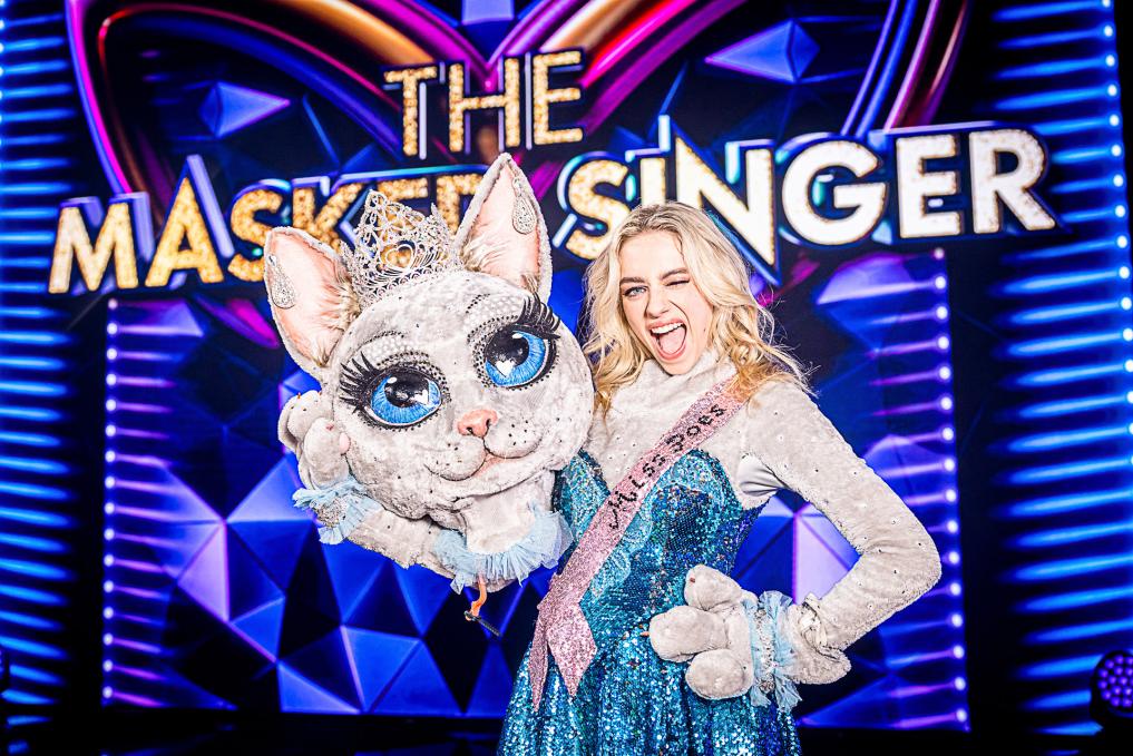 Camille Dhont in The Masked Singer