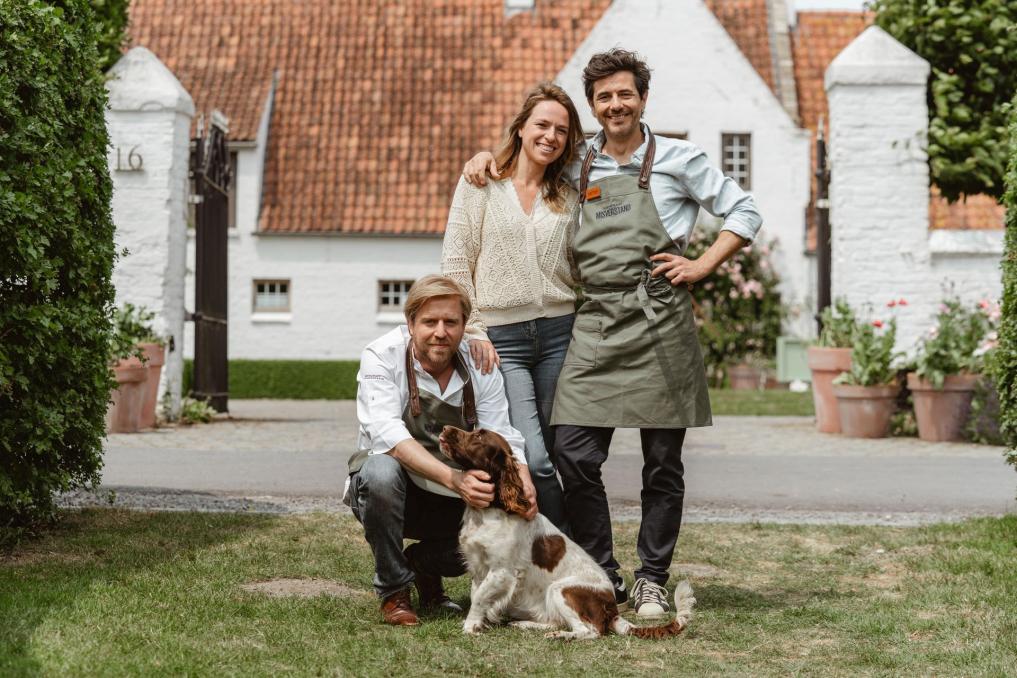 Dieter Coppens, Stephanie Planckaert en Seppe Nobels