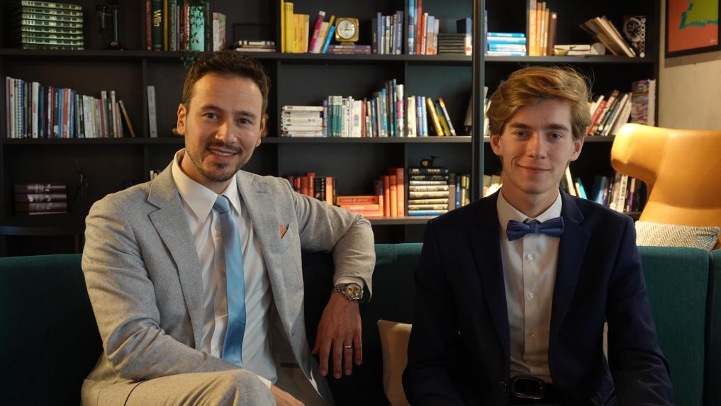 Yannick Bovy en Robin Crauwels