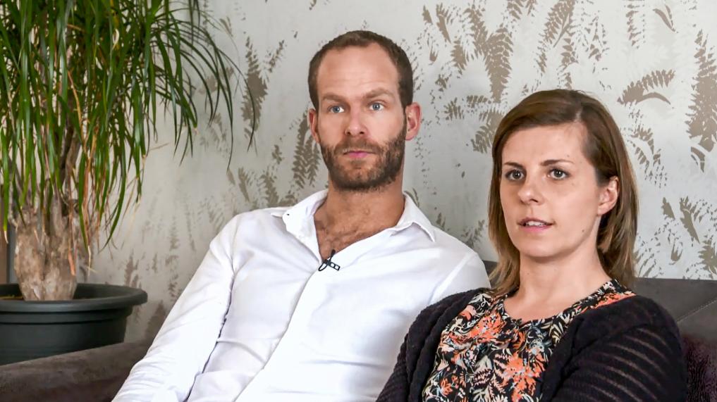 Jonas en Inge uit Blind Getrouwd