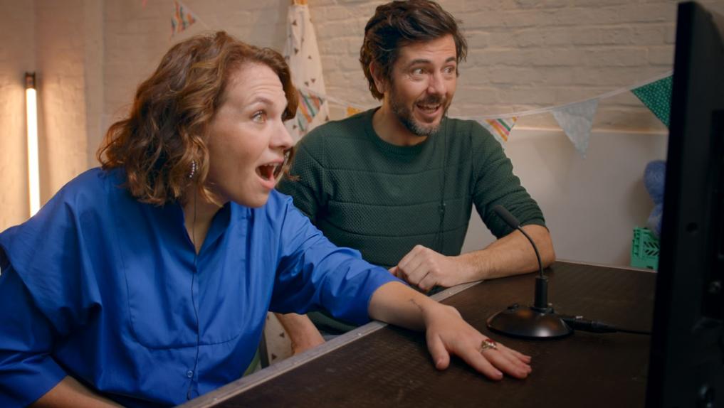 Siska Schoeters en Dieter Coppens in De Wonderjaren