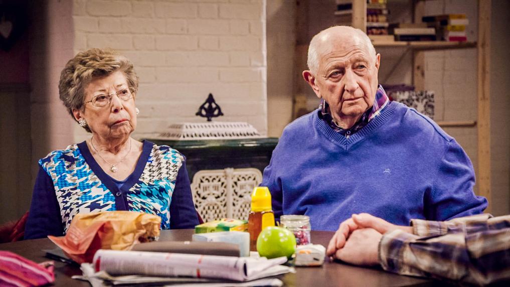Annie Geeraerts en Ray Verhaeghe in Familie