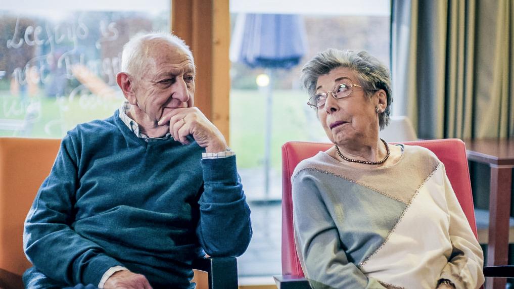 Ray Verhaeghe en Annie Geeraerts in Familie
