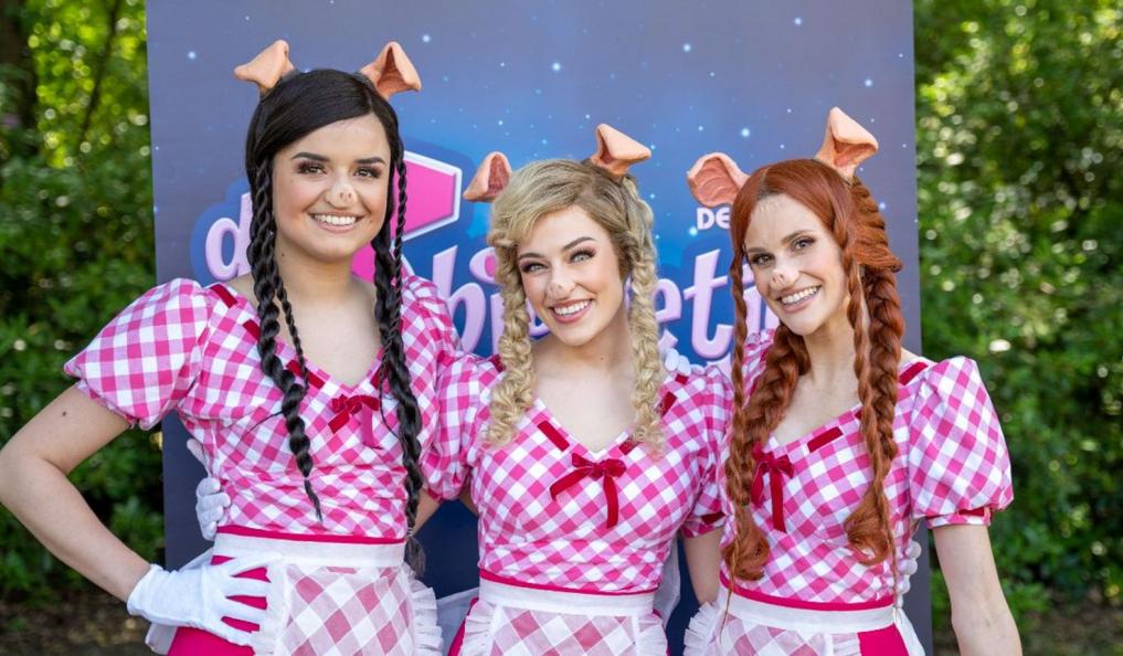 Marthe De Pillecyn, Julia Boschman en Hanne Verbruggen van K3